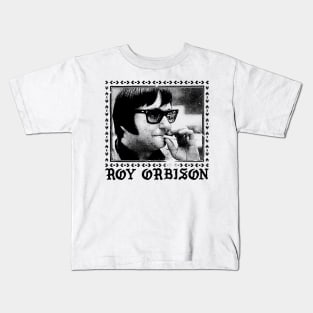 Roy Orbison // Vintage Aesthetic Design Fan Art Kids T-Shirt